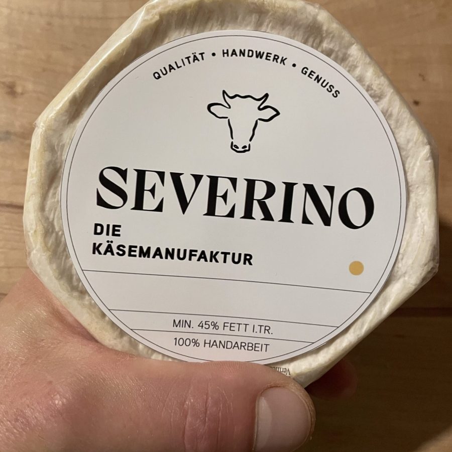 Bianco mit Etikett